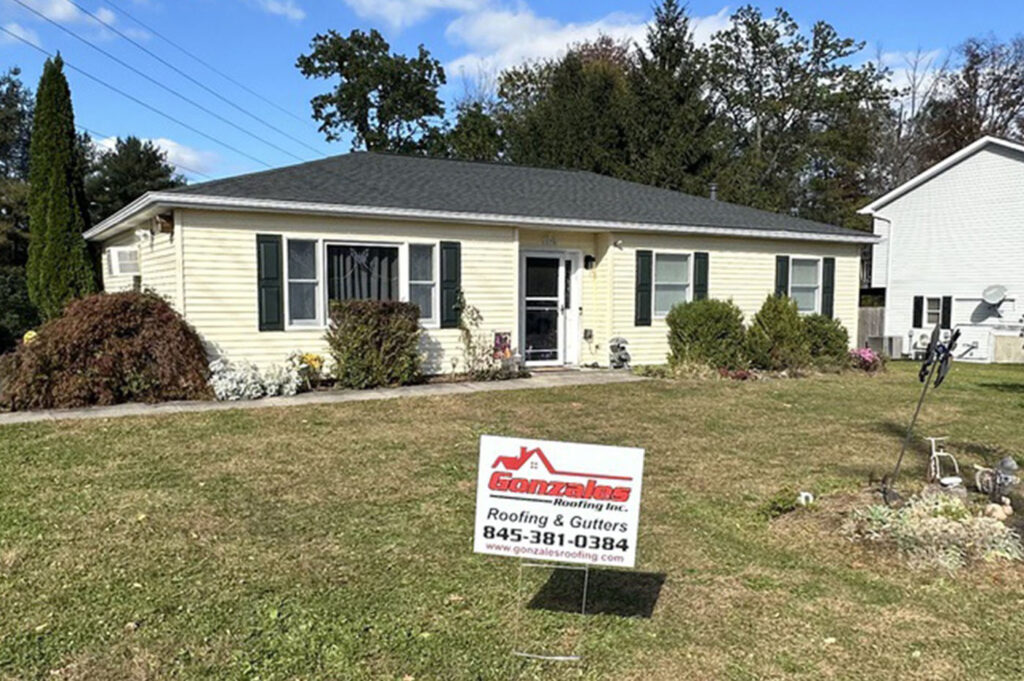 Completed residential exterior project in the Hudson Valley
